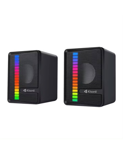 Тонколони Kisonli X14, AUX, 2x3W, Черен - 22231