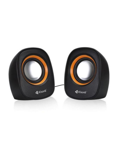 Тонколони Kisonli V360, 1.5W*2, USB, Различни цветове - 22046