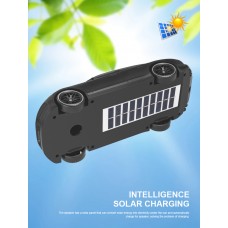 Тонколона Kisonli B5, Bluetooth, Солар, USB, SD, FM, Черен - 22319