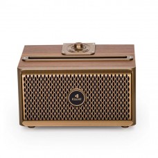 Тонколона Kisonli G1, Bluetooth, USB, SD, AUX, FM, Кафяв - 22309