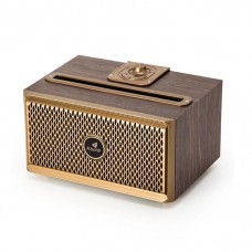 Тонколона Kisonli G1, Bluetooth, USB, SD, AUX, FM, Кафяв - 22309