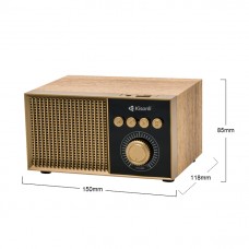 Тонколона Kisonli G10, Bluetooth, USB, SD, RGB, AUX, FM, Различни цветове - 22308