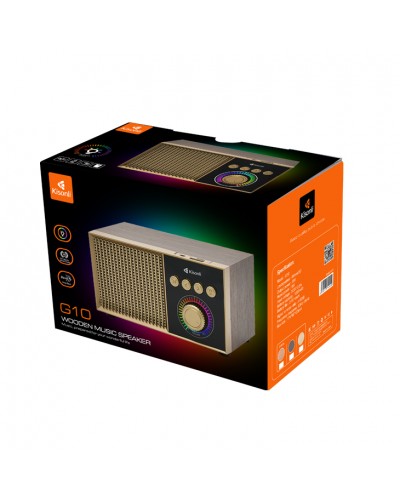 Тонколона Kisonli G10, Bluetooth, USB, SD, RGB, AUX, FM, Различни цветове - 22308