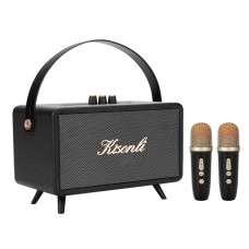 Тонколона Kisonli G109, Караоке, Bluetooth, USB, SD, AUX, Черен - 22307