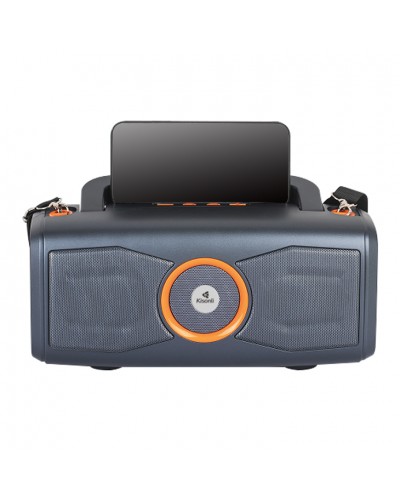 Тонколона Kisonli K2, Bluetooth, USB, SD, FM, Сив - 22292