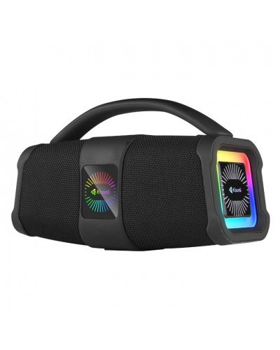 Тонколона Kisonli K5, Bluetooth, USB, SD, AUX, FM, RGB, Черен - 22293