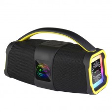 Тонколона Kisonli K5, Bluetooth, USB, SD, AUX, FM, RGB, Черен - 22293