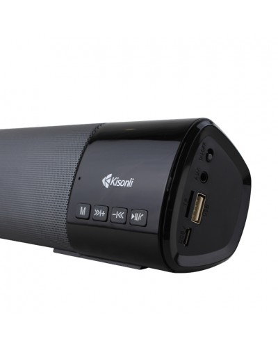 Тонколона Kisonli LED-800B, Bluetooth, USB, SD, AUX, FM, Различни цветове - 22313