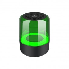 Тонколона Kisonli LP-5S, Bluetooth, USB, SD, FM, RGB, Черен - 22278