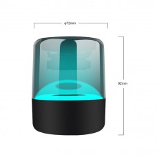 Тонколона Kisonli LP-5S, Bluetooth, USB, SD, FM, RGB, Черен - 22278
