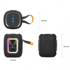Тонколона Kisonli Q25, Bluetooth, USB, SD, FM, RGB, Различни цветове - 22286