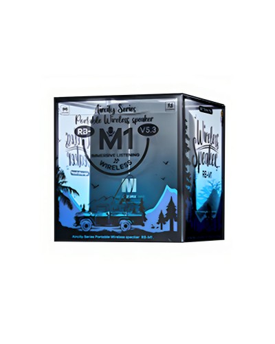 Тонколона Remax Aircity Series RB-M1, Bluetooth, TF, FM, AUX, Различни цветове - 22208