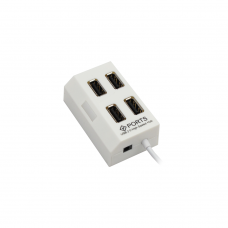 USB хъб No Brand, USB 2.0, 4 Порта, Различни цветове - 12055