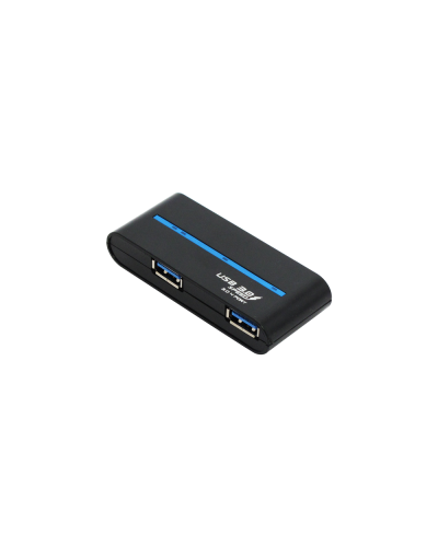 USB хъб No Brand, USB 3.0, 4 Порта, Бял - 12060
