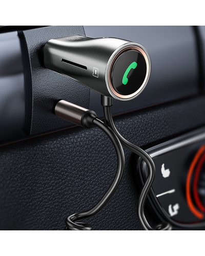 Bluetooth аудио приемник Earldom ET-M65, 3.5mm, Micro SD, Черен – 17717