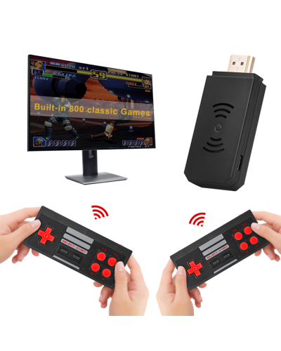 Игрова конзола No brand D600, 800 Вградени игри, HDMI, Черен - 13032