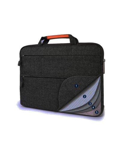 Чанта за лаптоп WiWu, 15.4", Черен - 45338