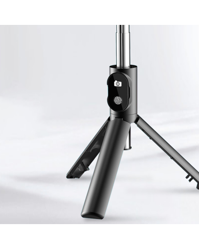 Селфи стик Earldom ET-ZP16, Bluetooth, 67см, Черен - 40231