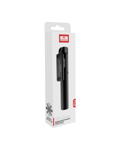 Селфи стик Earldom ET-ZP23, Bluetooth, 75см, Черен - 40229