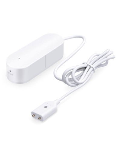 Смарт сензор No brand PST-WW002, За алармиране при наводнение, Wi-Fi, Tuya Smart, Бял - 91005