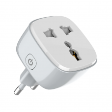 Смарт контакт LDNIO SCW1050, 220V, 10A, Wi-Fi, Tuya Smart, Бял - 40297