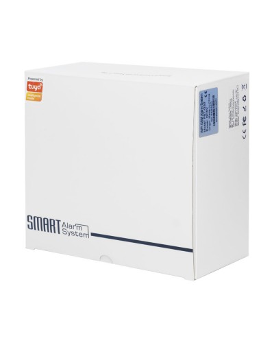Смарт алармена система No brand PST-G30, 8в1, GSM, Wi-Fi, Tuya Smart, Бял - 91014
