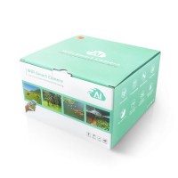 Смарт охранителна камера No brand PST-C18B-5MP, 5.0Mp, PTZ, Външен монтаж, Wi-Fi, Tuya Smart, Бял - 91028