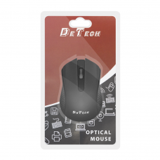 Мишка DeTech, оптична, Различни цветове  - 958