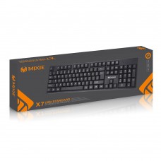 Клавиатура Mixie X7, USB, Черен - 6122