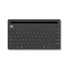 Клавиатура Fude IK3381, Безжична, Bluetooth, Черен - 6129