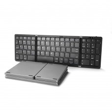 Клавиатура No brand B089, Сгъваема, Bluetooth, Черен - 6172
