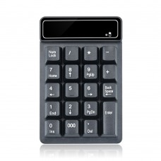 Клавиатура No brand K3, Num pad, Безжична, Bluetooth, Черен - 6186