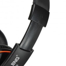 Слушалки Ovleng OV-Q5, За компютър с микрофон, USB, Черен - 20384