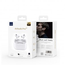 Bluetooth слушалки WiWu Airbuds Pro 2, ANC, Бял – 20727