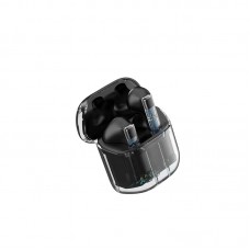 Bluetooth слушалки WiWu Ghost TWS11, Черен – 20729