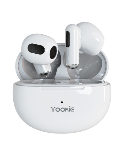 Bluetooth слушалки Yookie GM09, Бял – 20608