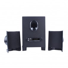 Тонколони Kisonli TM-6000U, Bluetooth, 5W+2x3W, USB, Черен - 22150