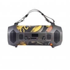 Тонколона Moveteck FT697, Караоке, Bluetooth, USB, FM, AUX, Многоцветен - 22172