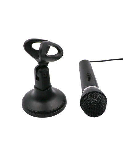 Микрофон No brand MC302, 3.5mm, Черен - 16021