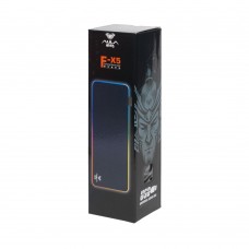 Геймърска подложка за мишка Aula F-X5, RGB подсветка, 800x300, Черен - 17526