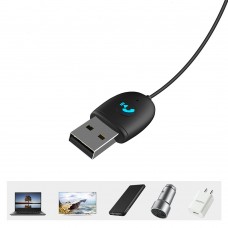 Bluetooth аудио приемник Earldom ET-M67, 3.5mm, Черен – 17716