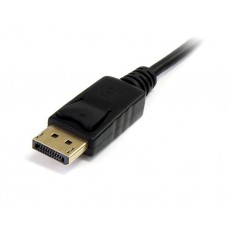 Кабел DeTech DP - DP M/M, 14+1 cooper, 5м, Черен - 18272