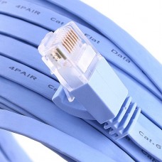 Кабел DeTech LAN - LAN, Cat:6, Flat, 5.0m - 18132