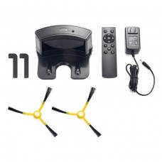 Робот прахосмукачка No brand PST-M1, Wi-Fi, Tuya Smart, Черен - 91041
