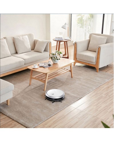 Робот прахосмукачка No brand PST-A3-C, Wi-Fi, Tuya Smart, Бял - 91042