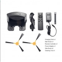 Робот прахосмукачка No brand PST-A3-C, Wi-Fi, Tuya Smart, Бял - 91042