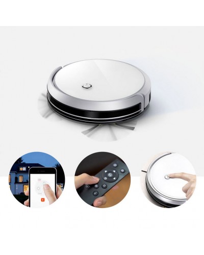 Робот прахосмукачка No brand PST-A3-C, Wi-Fi, Tuya Smart, Бял - 91042